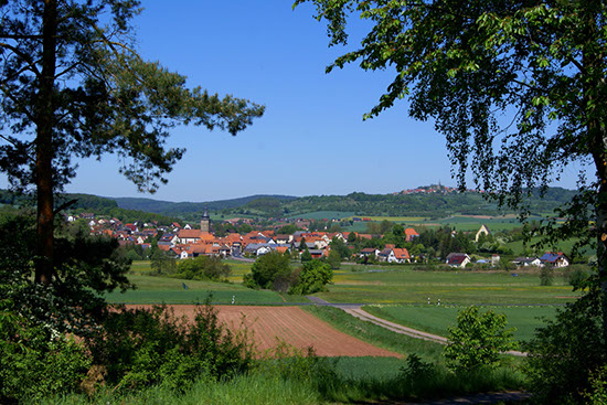 Pfarrweisach und Umgebung